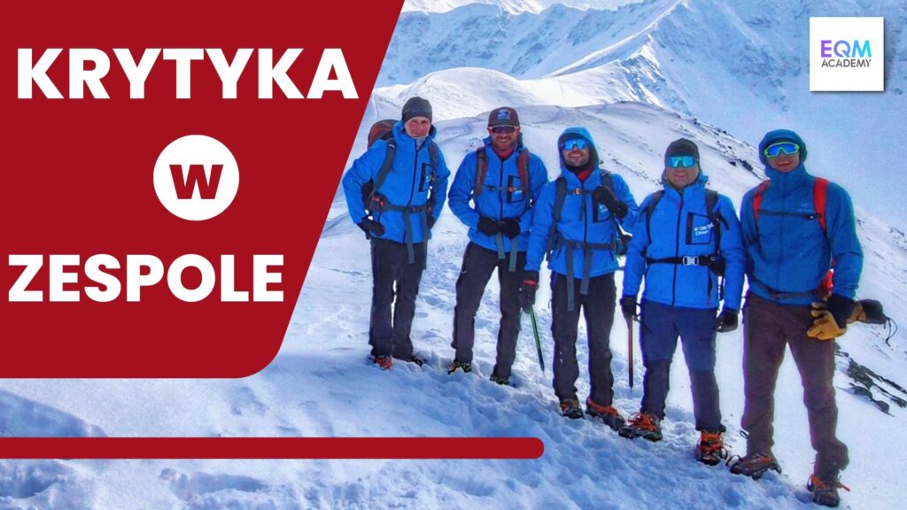 Krytyka w zespole